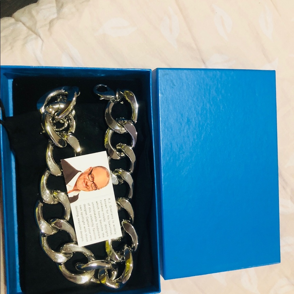 Blin blin silver chain